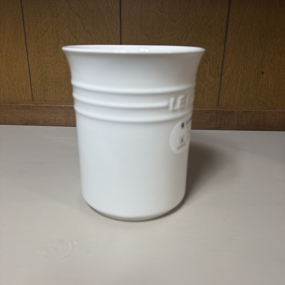 Le Creuset Utensil Crock 1L White NWT - Picture 5 of 9